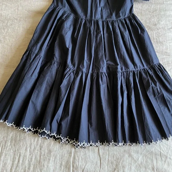 Ulla Johnson Rosemarie Dress - Navy - Size 0 - Picture 4 of 7